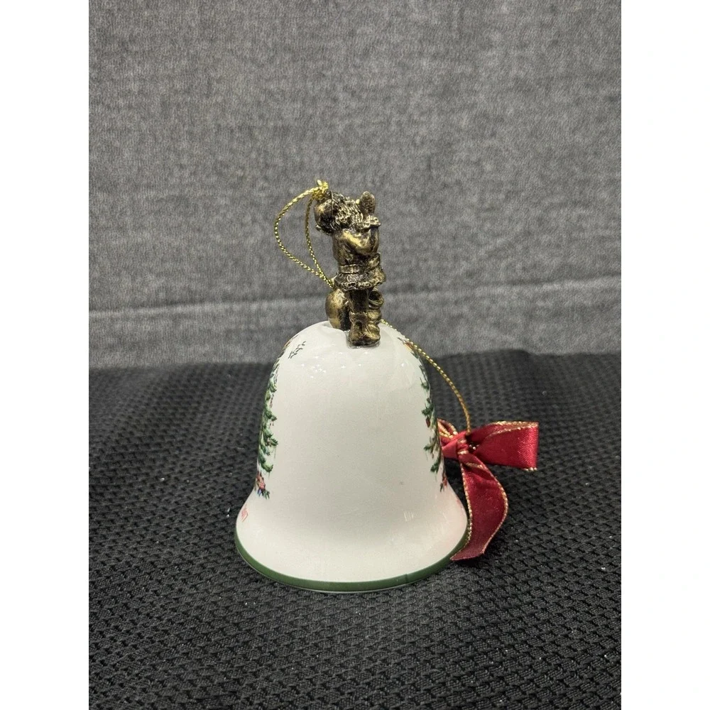 Spode Annual Bell Ornament American Santa‎ - Boxed 11701907 2017